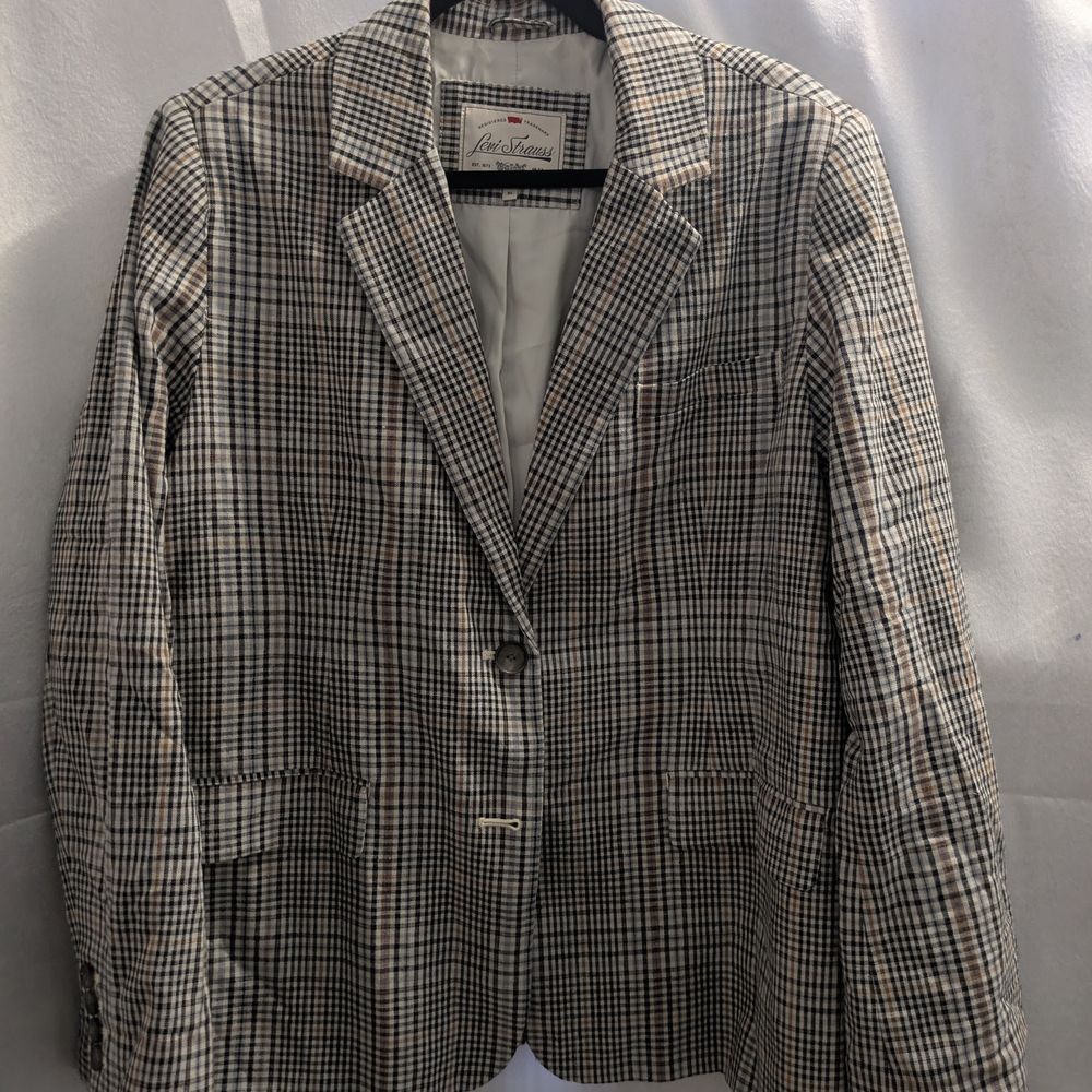 Levi Strauss Plaid Shirt XL